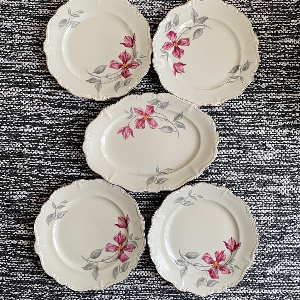 Rosenthal selb-germany pompadour beatrice Plates